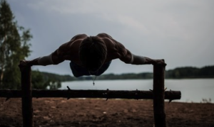 In a Houston Handstand and Flexibility Class