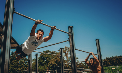 Handstand drills with a partner